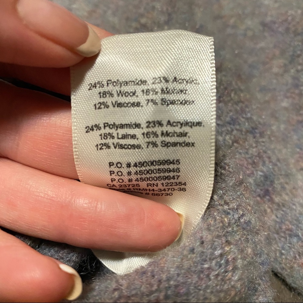 Aritzia Wilfred Chapais gray multi sweater - Picture 7 of 8
